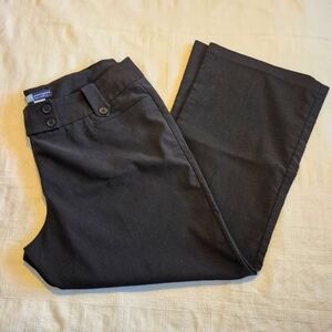 Penningtons women's size 20 black dress pants stretch fabric, VGUC